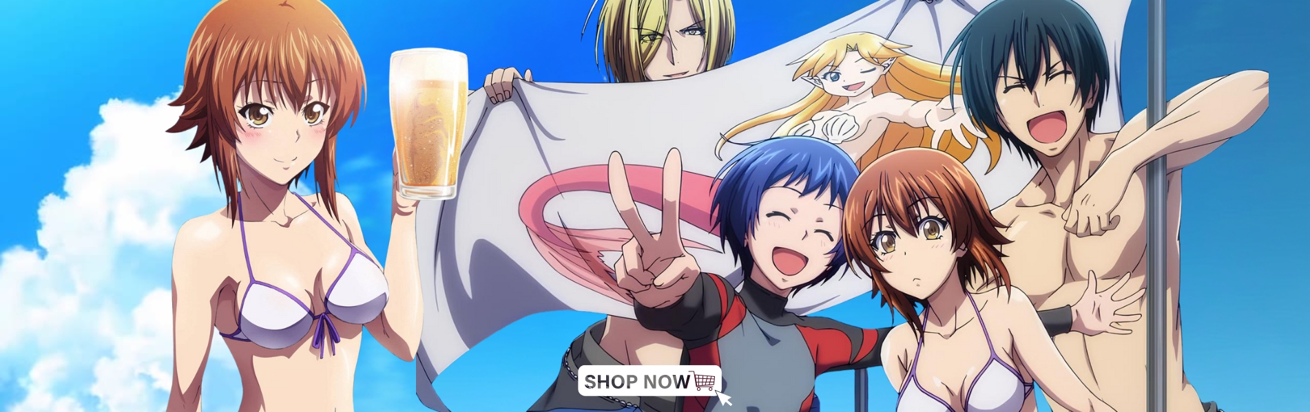 Grand Blue Banner - Grand Blue Merch
