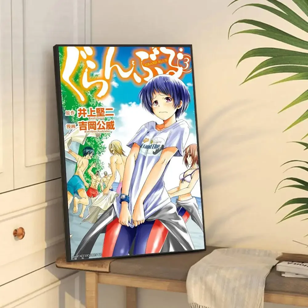 Aina Yoshiwara Anime Grand Blue Wall Art