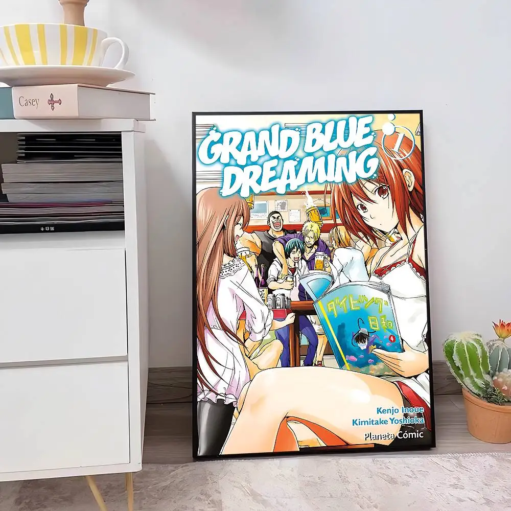 Grand Blue Dreaming Wall Art