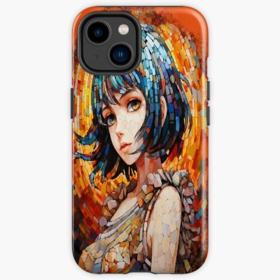 Anime Japanese Mosaic Girl Design Iphone Case