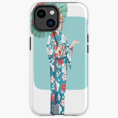 Girl In Kimono Kimono Anime Girl Kimono Iphone Case