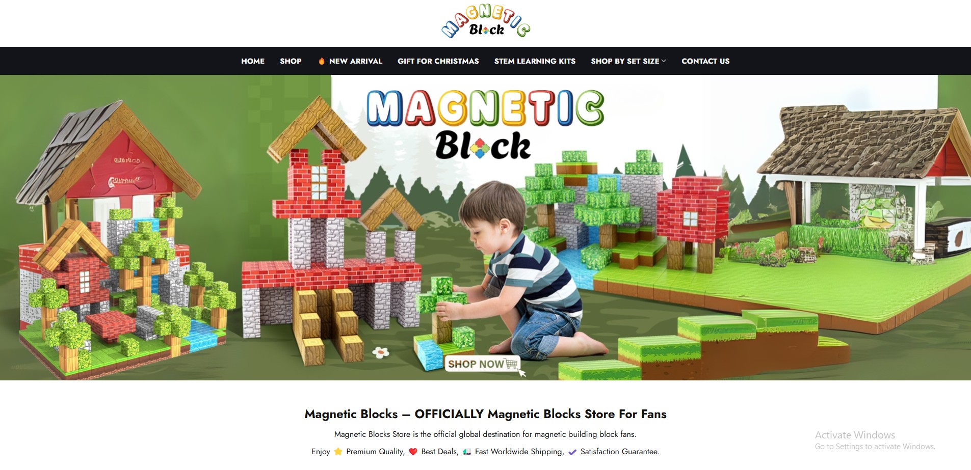 magnetic blocks - Grand Blue Merch