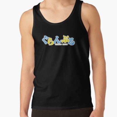 Kanji Grand Blue Logo Tank Top