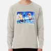 ssrcolightweight sweatshirtmensoatmeal heatherfrontsquare productx1000 bgf8f8f8 7 - Grand Blue Merch