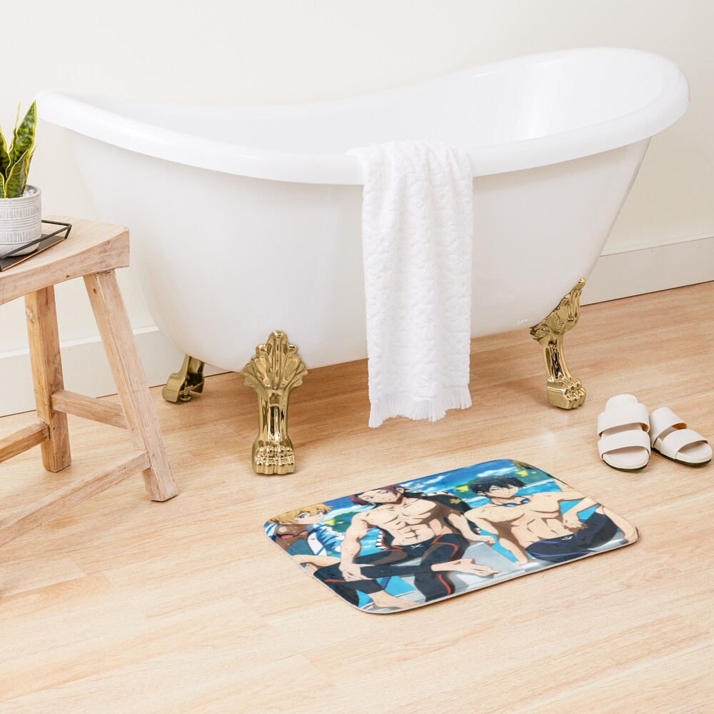 Free Anime Fanart Bath Mat - Image 2