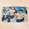 Free Anime Fanart Bath Mat