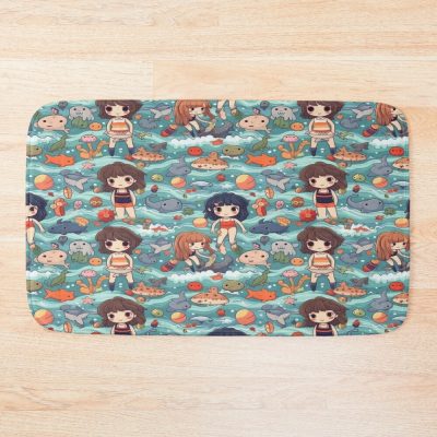 Beach Party Bath Mat
