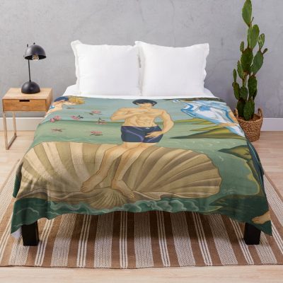 The Birth Of Haru Throw Blanket