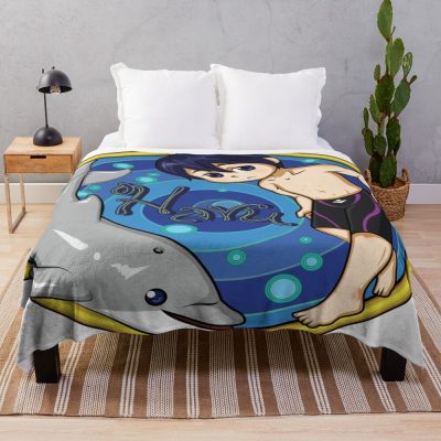 Haru And Friend Throw Blanket