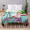 Grand Blue Anime Chisa Kotegawa And Shiori  Throw Blanket