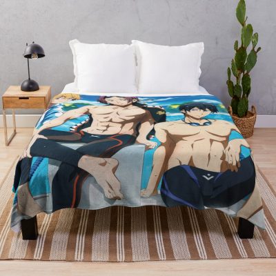 Free Anime Fanart Throw Blanket