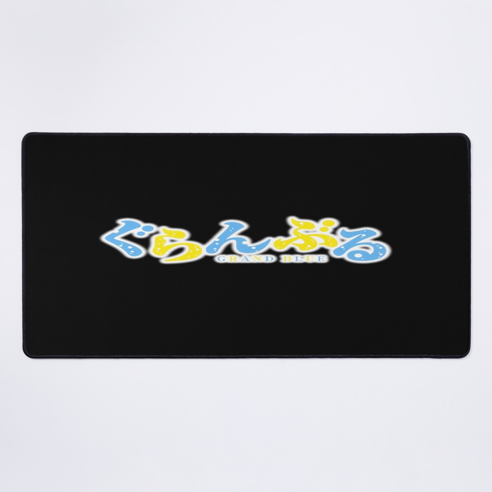 Kanji Grand Blue Gift Anime Lover Mouse Pad