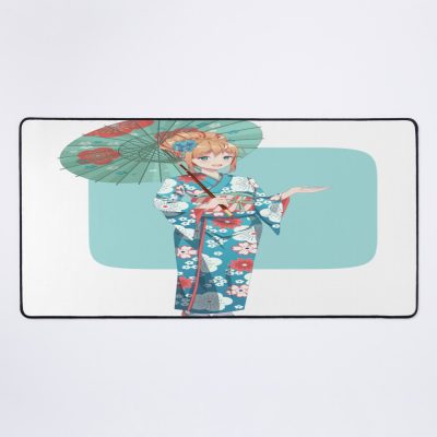 Girl In Kimono Kimono Anime Girl Kimono Mouse Pad
