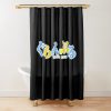 Kanji Grand Blue Gift Anime Lover Shower Curtain