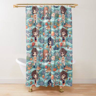 Beach Party Shower Curtain