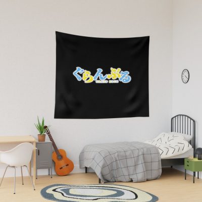 Kanji Grand Blue Gift Anime Lover Tapestry