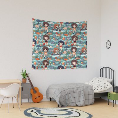 Beach Party Tapestry
