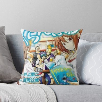 Grand Blue Anime Throw Pillow