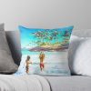 Friends Grand Blue Throw Pillow